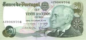 20 Escudos 4.10.1978
